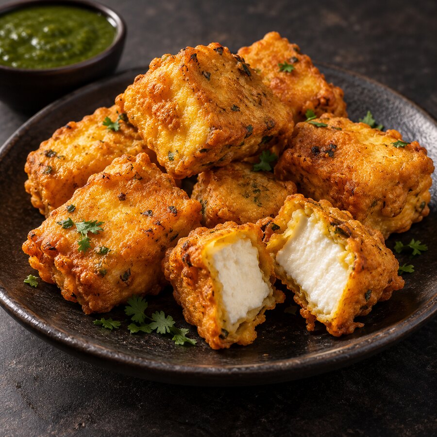 Illustration de Pakora de paneer
