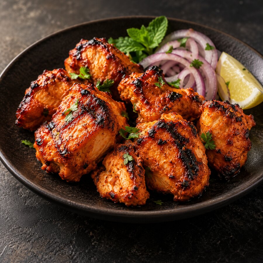 Illustration de Poulet tikka